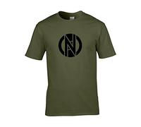 Conflict Punk Rock Retro Iconic Logo- Men's T-Shirt Green