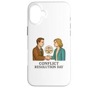 Conflict Resolution Day Case for iPhone 16 Plus