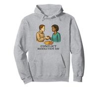 Conflict Resolution Day in October Pullover Hoodie