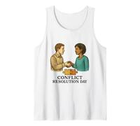Conflict Resolution Day in October Tank Top