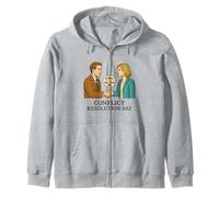 Conflict Resolution Day Zip Hoodie