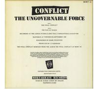 Conflict The Final Conflict UK 12" vinyl single record MORT22 Mortarhate Records 1988