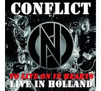 CONFLICT - TO LIVE ON IN HEARTS - LIVE IN HOLLAND (TRANSLUCENT RED VINYL) [VINYL]