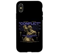 Conflict - Urban Streetwear Statement Case for iPhone X/XS