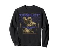 Conflict - Urban Streetwear Statement Sweatshirt