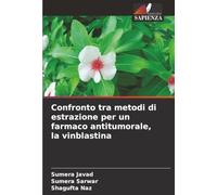 Confronto tra metodi di estrazione per un farmaco antitumorale, la vinblastina