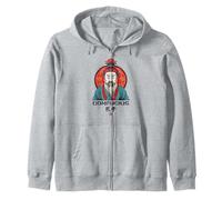 Confucius The Chinese Philosophy Zip Hoodie