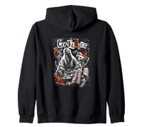Confucius Wisdom Ancient Sage Philosophy Way Zip Hoodie