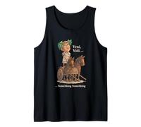 Confused Caesar Veni Vidi Something Funny Humor Graphic Tank Top