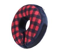 Confused Inflatable Dog Monk Cushion | Adjustable Soft Dog Throat Collar, Make Donut Sweep Away Pet Collar for Dogs and Cats