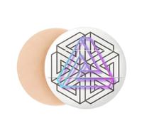 Confused Line Infinite Art Deco Fashion Air Cushion Makeup Foundation Sponge Powder Puff