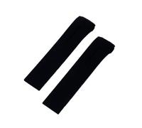 Cong Yi 20MM 21MM Black Orange Silicone Rubber Strap Compatible With TOUCH COLLECTION EXPERT SOLAR Series T091T013 T081 Men's Watch Bracelet(Black NO clasp,21mm)