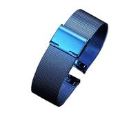 Cong Yi AAA Quality Watch Band 8mm 10mm 12mm 14mm 16mm 18mm 20mm 22mm 24mm Milanese Watchband Compatible With Smart Watch C2 Strap Compatible With DW Watch(Blue,16mm)