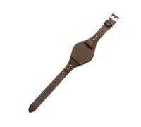 Cong Yi First Layer Strap Compatible With Fossil ES4113 ES3625 ES3616 ES3838 ES4114 18mm Genuine Leather Watchband(Coffee,18mm Gold-K1)
