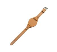 Cong Yi First Layer Strap Compatible With Fossil ES4113 ES3625 ES3616 ES3838 ES4114 18mm Genuine Leather Watchband(Light Brown,18mm Gold-K1)