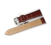 Cong Yi Genuine Leather Watch Strap, 12mm, 18mm, 20mm, 22mm Straps, Accessories, Premium Quick Release Raw Ear(Brown-S,22mm)