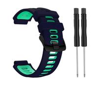 Cong Yi Outdoor Bracelet Replacement Steel Buckle Silicone Strap Compatible With Garmin Forerunner 735xt/220/230/235/620/630 For Smart Watch(8)