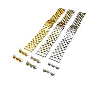 Cong Yi Stainless Steel Watchband Metal Watch Band Premium Solid Polished Bracelet Straps Curved End 24mm 23m 22mm 21mm 20mm 19mm 18mm(Silver,18mm)