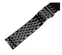 Cong Yi Watch Strap Bracelet 12mm 14mm 16mm 17mm 18mm 19mm 20mm 21mm 22mm 23mm 24mm Stainless Steel Metal Watch Band T41 Silver Gold(Black,16mm)