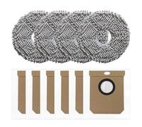 Conga 20090 ProAI InfinitySoap Cut&SPA Robot Vacuum Cleaner Replacement Kit: 4 Microfiber Mop Cloths 6 Dust Bags Clog- Layout Strong Seal Simple Place