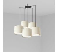 Conga Cluster Pendant Ceiling Light White E27 Netlighting White One Size