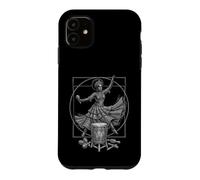Conga Drum Marching Band DA Vinci Drummer Vintage Case for iPhone 11