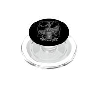 Conga Drum Marching Band DA Vinci Drummer Vintage PopSockets PopGrip for MagSafe