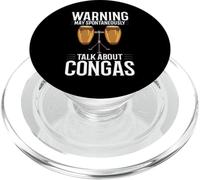 Conga Drum Music Instrument Lesson Player Beginner PopSockets PopGrip for MagSafe