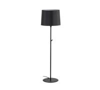 Conga Floor Lamp Round Tappered Shade Black E27 Netlighting Black One Size