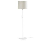 Luminosa Lighting Luminosa Conga Floor Lamp Round Tappered Shade White, E27