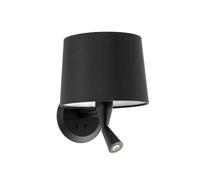 Conga Reading Light Wall Light Black E27 Netlighting Black One Size
