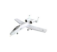 ConGamefun A-10 Fighter Jet Quick Build Model Kit, Dual 30mm Ducted Fan Fixed-Wing Aircraft Kit with 430mm Wingspan, DIY Military Aircraft for Beginner Hobbyist (PNP/Grey)