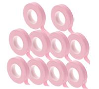 CONGARTENO 10 Rolls Breathable Cotton Finger Protection Tape Self-adhesive Nail Wraps for Guzheng Guitar Pipa Lute String Instruments Comfortable Sweat Absorption Performance