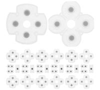 CONGARTENO 10 Sets Conductive Silicone Button Pads for Controller Replacement Parts for Enhanced Gaming Precision and Performance Durable and Reliable Conductive Pads for All Gaming Scenarios