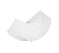 CONGARTENO 100 Pieces White Absorbent Paper Pads for Clarinet Saxophone Flute Button Cleaning Maintenance Accessories for Woodwind Instruments