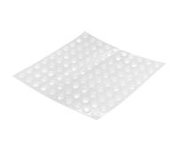 CONGARTENO 100pcs Blind Assistive Post Low Vision Aids Tactile Bump Dots for Blind Bump Dots for The Blind Visually Impaired Patch Bump Dots for Low Vision Blinds Bumper Pads Silica Gel White