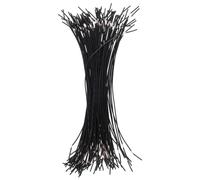 CONGARTENO 100pcs Circuit Connection Wires for Physics Laboratory Electronics Teaching Insulated Electrical Test Leads for Student Experiment and Equipment