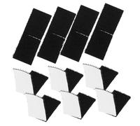 CONGARTENO 100pcs Double Sided Self Adhesive Hook Loop Tape Rug Fixing Patch Non Slip Carpet Gripper Pads for Sofas Tablecloths Gardening Tools and Crafts