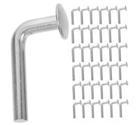 CONGARTENO 100pcs Galvanized Pallet Rack Safety Pins Drop Bolt for Secure Shelving Fit for Warehouses Logistics Centers Supermarkets Easy Installation Locking Pins