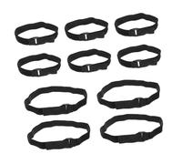 CONGARTENO 10Pcs Cable Ties Strap Hook and Loop Fastening Cord Organizer for Home Appliances Phone Chargers Computer Wires Reusable Elastic Cinch Straps Design