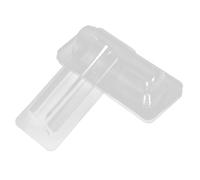 CONGARTENO 10pcs Clear Lip Balm Pouches Transparent Money Cash Holders DIY Card Organizer Lightweight Portable for Outdoor Use and Daily Replacement