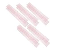 CONGARTENO 10pcs Clear Plastic Quilting Rulers for Patchwork Sewing Measuring Tools Transparent Straight Edge with Bold Markings for Precise Clothing Pattern Drafting and Needlework Craft