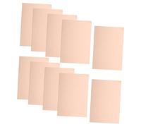 CONGARTENO 10pcs Copper Clad Pcb Circuit Boards Double-sided Prototype Boards for DIY Electronic Projects Easy Soldering Fiberglass Epoxy Material