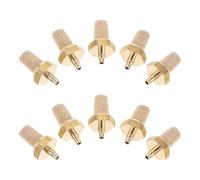 CONGARTENO 10pcs Copper Filter Nozzle Fog Machine Replacement Accessories Sturdy Quick Installation Golden M3 Muffler for Stage Fog Machines Live Shows Performances