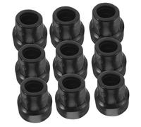 CONGARTENO 10pcs Heavy Duty Rubber Cane Tips Non Slip Crutch Replacement for Walking Canes Hiking Poles Shock Absorbing Traction Support with Slip Resistant Design Compatible with Multiple