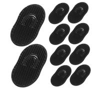 CONGARTENO 10pcs Men S Portable Silicone Pocket Shampoo Brush Compact Palm Hair Scalp Massager Comb for Travel Gentle Sensitive Scalps Promotes for Stronger Hair