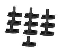 CONGARTENO 10pcs Silicone Air Fryer Protective Tips Bumpers for Basket Tray Replacement Pads Non-stick Food-grade Rubber Feet Compatible with Multiple Air Fryer Models Easy-clean Accessories