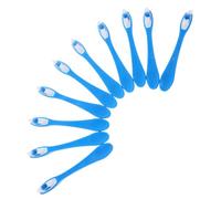 CONGARTENO 10pcs Small Soft Bristles Toothbrushes for Inmates Portable Short Handle Design for Prison Use Safety Features to Prevent Self Harm for Oral