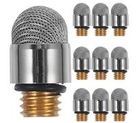 CONGARTENO 10pcs Stylus Pen Replacement Tips with Conductive Fiber Mesh, Universal M5 Thread Capacitive Pen Nibs for Touchscreen Devices and Mobile Phones