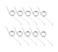 CONGARTENO 10pcs Torsional Trash Can Springs for Foot Pedal and Hand Press Micro Springs for Outdoor Camping and Household Garbage Bin Lid Control